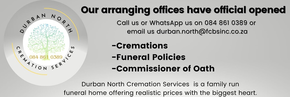 Durban North Cremation Services main banner image