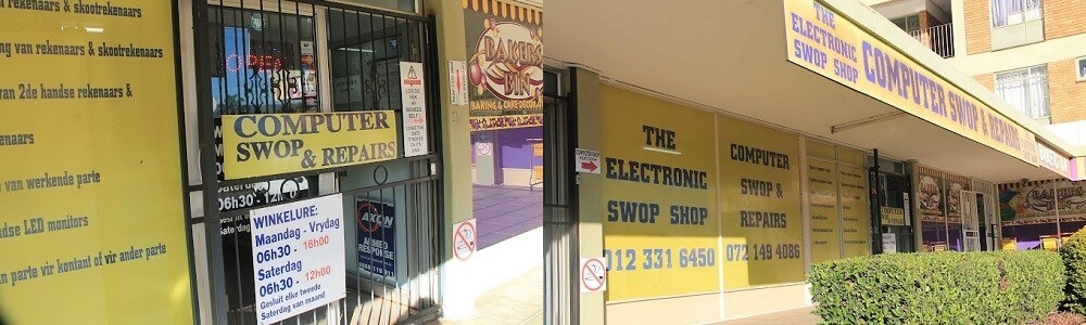 Computer Swop & Repairs Pretoria main banner image