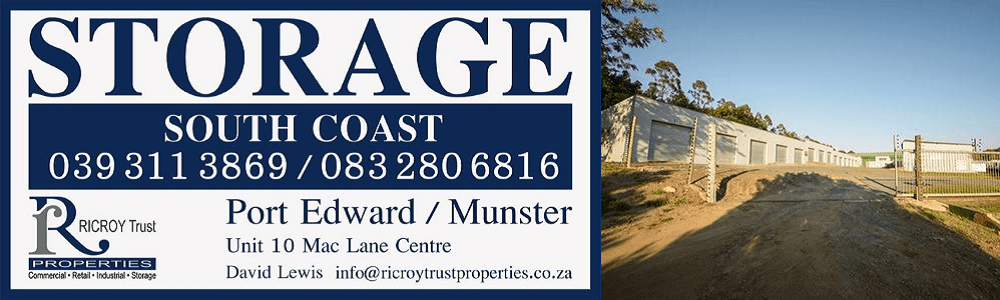 Storage South Coast - Port Edward main banner image