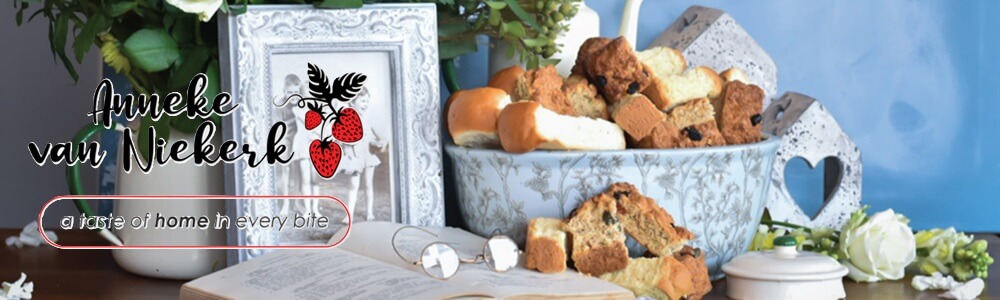Anneke van Niekerk Rusks & Biscuits main banner image