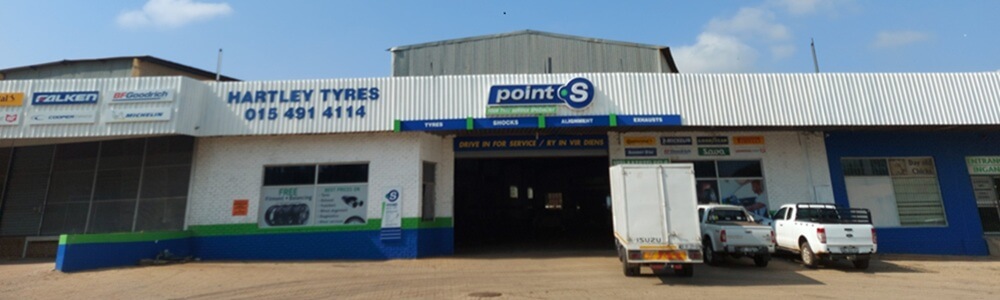 Point S Hartley Tyres Mokopane main banner image