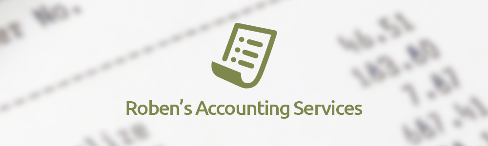Roben's Accounting Services main banner image