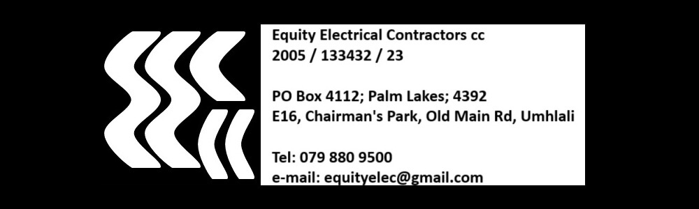 Equity Electrical Contractors Umhlali main banner image