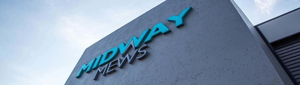 Midway Mews Shopping Centre banner