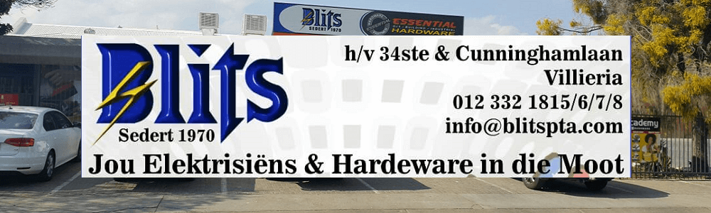 Blits Electrical & Hardware Pretoria banner