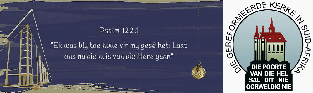 Gereformeerde Kerk Totiusdal banner