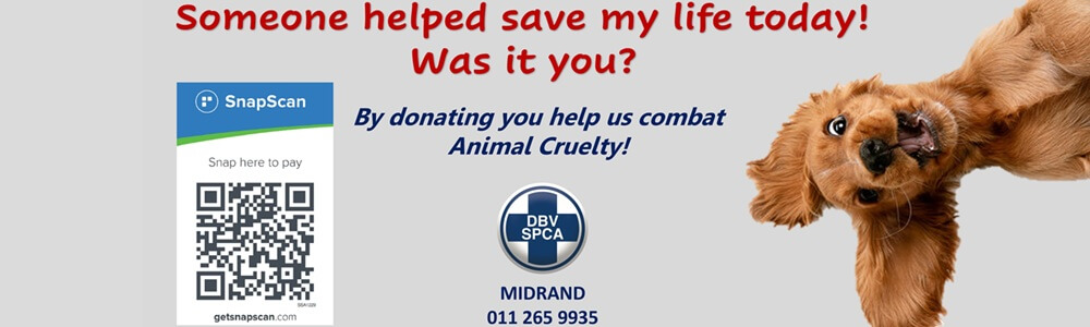 SPCA Midrand banner