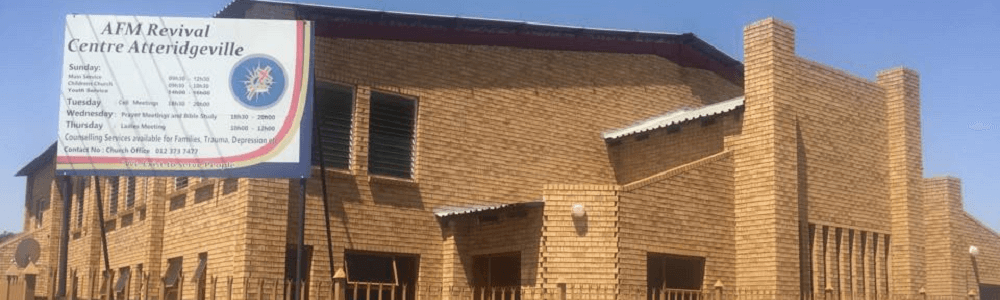 AFM Revival Centre Atteridgeville banner