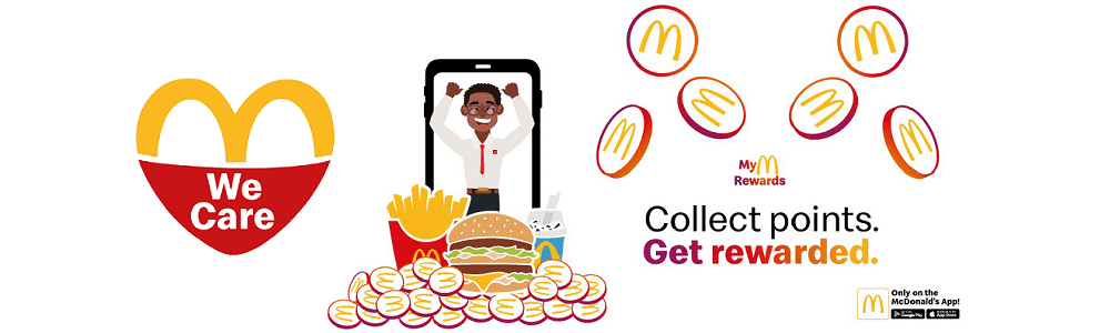 McDonalds Drive-Thru (Kolonnade Mall) banner