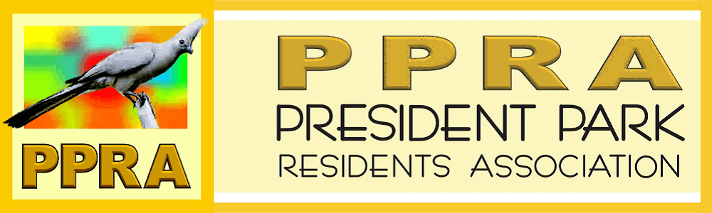 President Park Residents Association (PPRA) banner