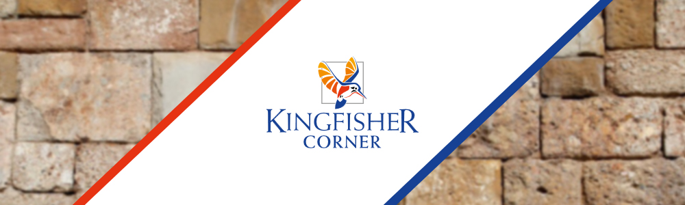 Kingfisher Corner banner