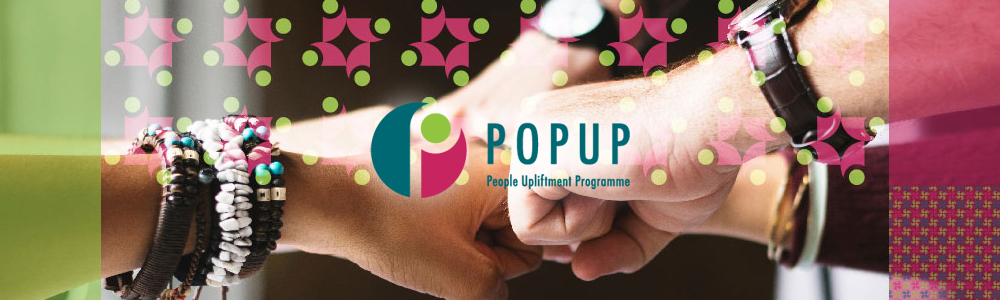 POPUP (People Upliftment Programme) banner