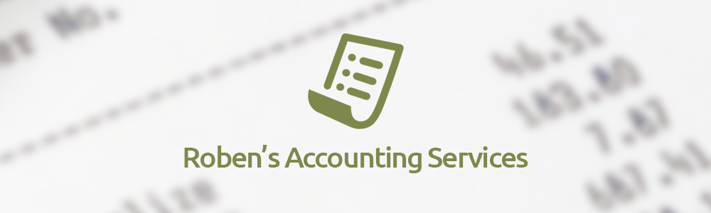 Roben's Accounting Services banner