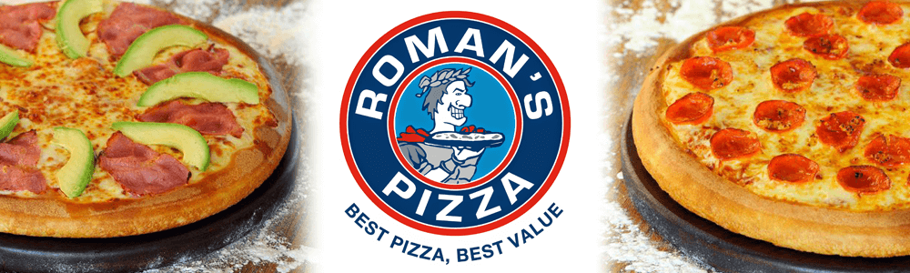 Roman's Pizza (Kolonnade Retail Park) banner