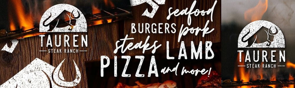 Tauren Steak Ranch Springbok banner