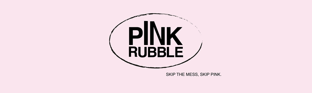 Pink Rubble banner
